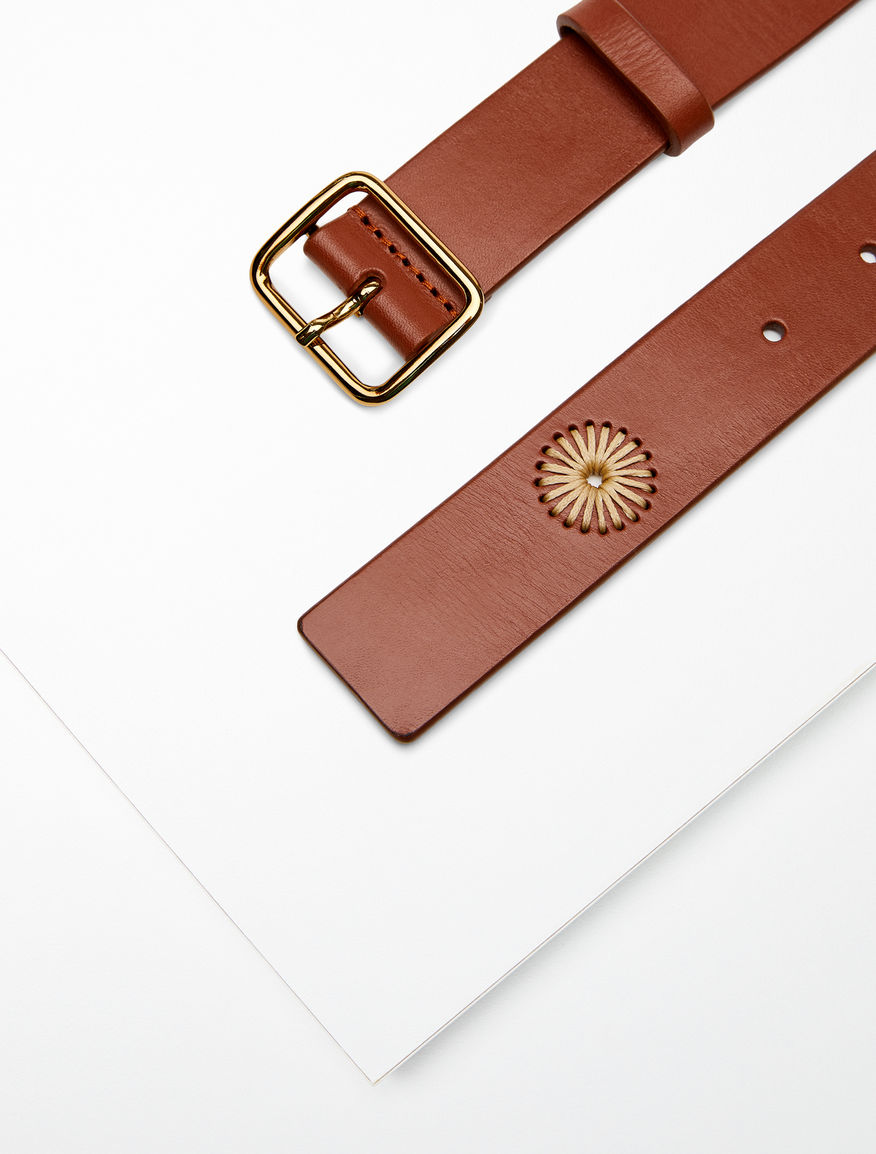Leather belt Weekend Maxmara Leather belt Weekend Maxmara