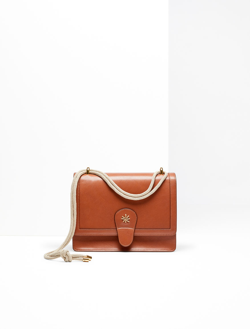 Leather messenger bag Weekend Maxmara Leather messenger bag Weekend Maxmara