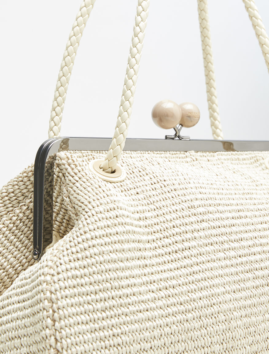 Raffia Maxi Pasticcino Bag Weekend Maxmara Raffia Maxi Pasticcino Bag Weekend Maxmara