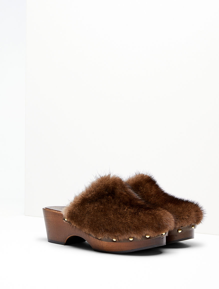 Mule in visone Weekend Maxmara Mule in visone Weekend Maxmara