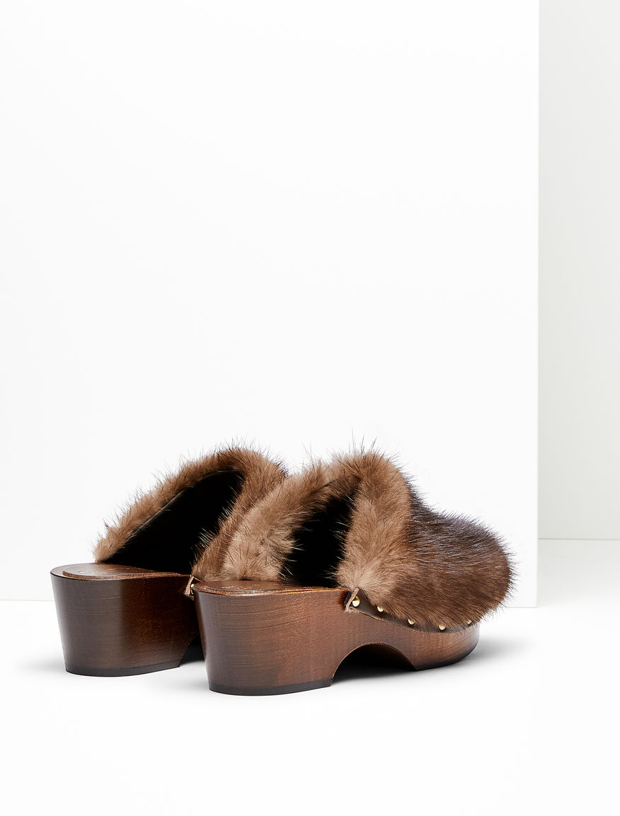 Mule in visone Weekend Maxmara Mule in visone Weekend Maxmara
