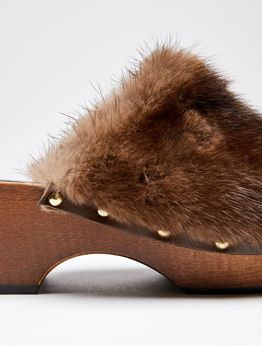 Mule in visone Weekend Maxmara Mule in visone Weekend Maxmara