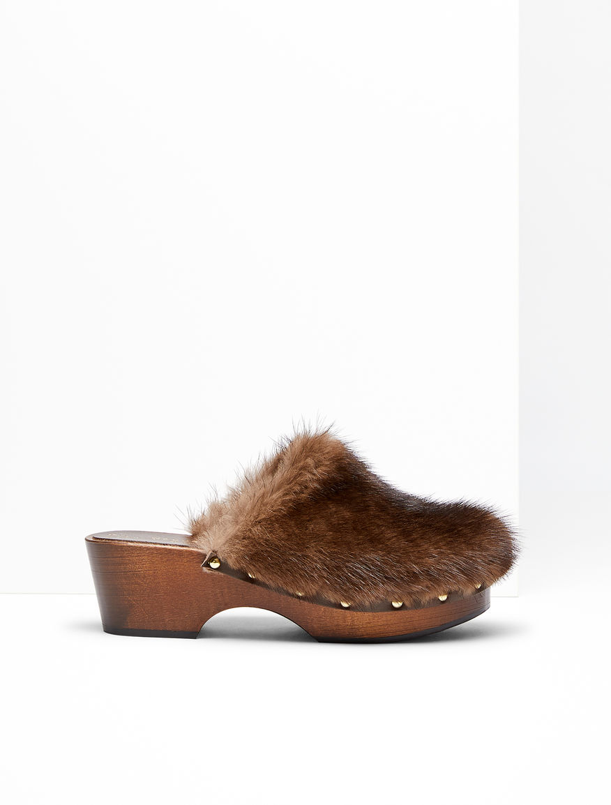 Mule in visone Weekend Maxmara Mule in visone Weekend Maxmara