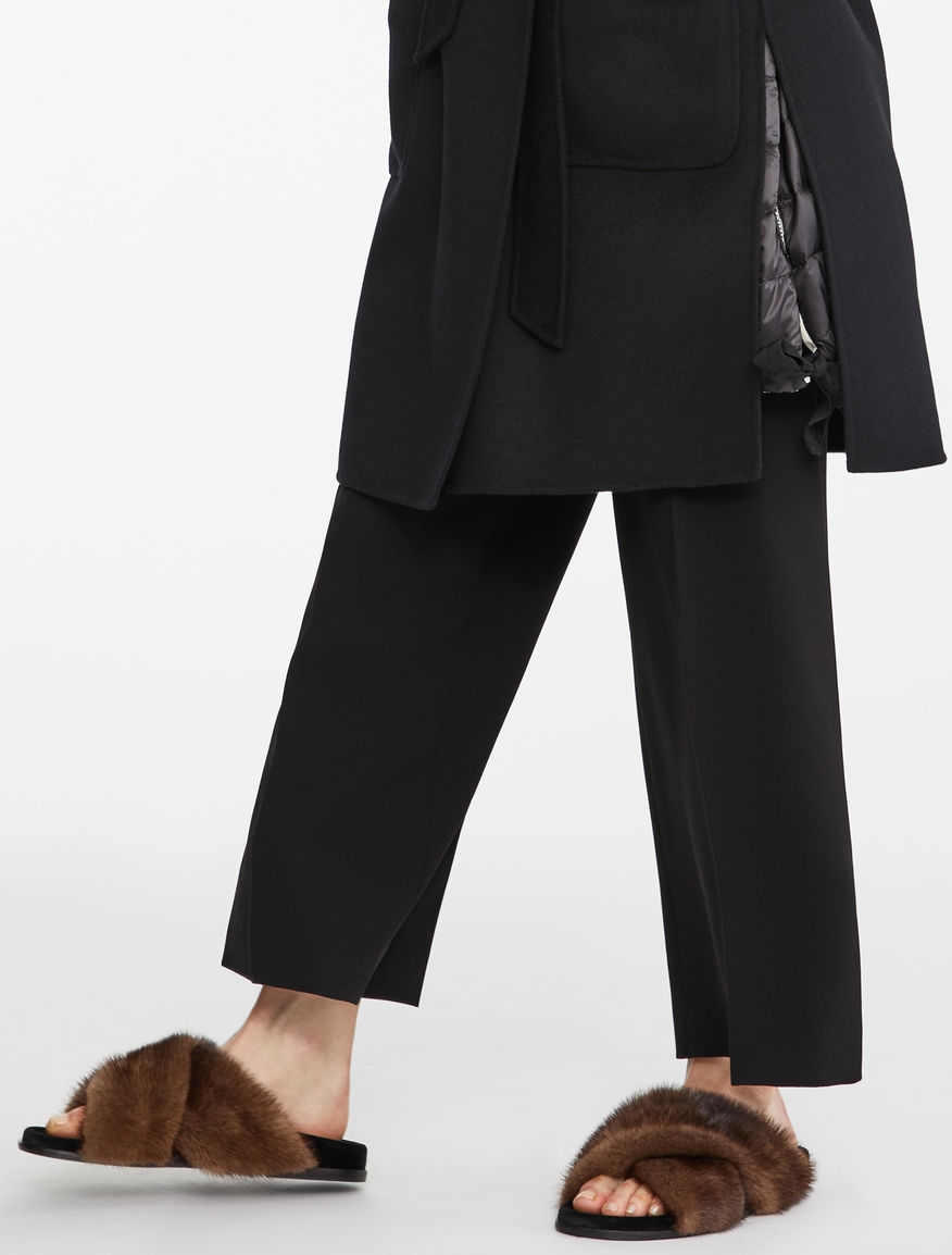Mink and velvet sandals Weekend Maxmara Mink and velvet sandals Weekend Maxmara