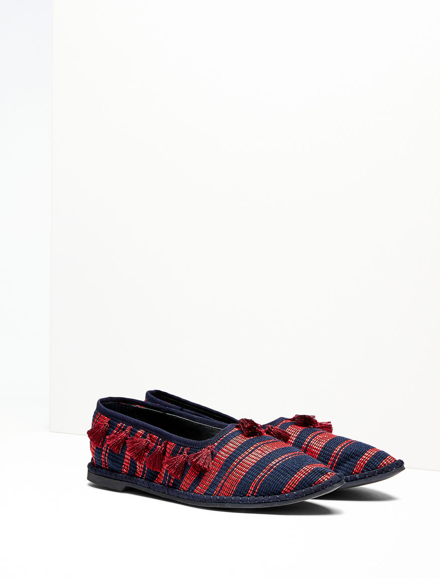 Jacquard fabric ballet flats Weekend Maxmara Jacquard fabric ballet flats Weekend Maxmara