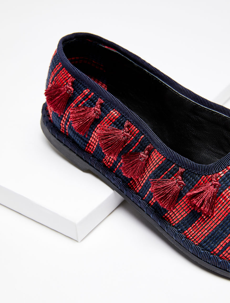 Jacquard fabric ballet flats Weekend Maxmara Jacquard fabric ballet flats Weekend Maxmara
