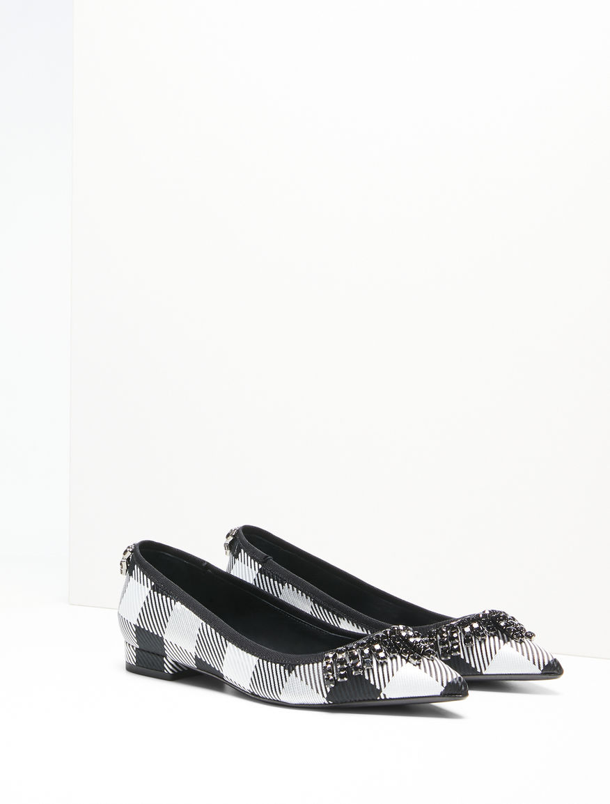 Jacquard fabric ballet flats Weekend Maxmara Jacquard fabric ballet flats Weekend Maxmara