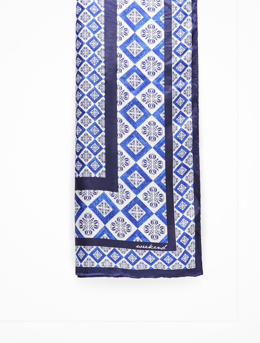 Foulard in seta stampata Weekend Maxmara Foulard in seta stampata Weekend Maxmara