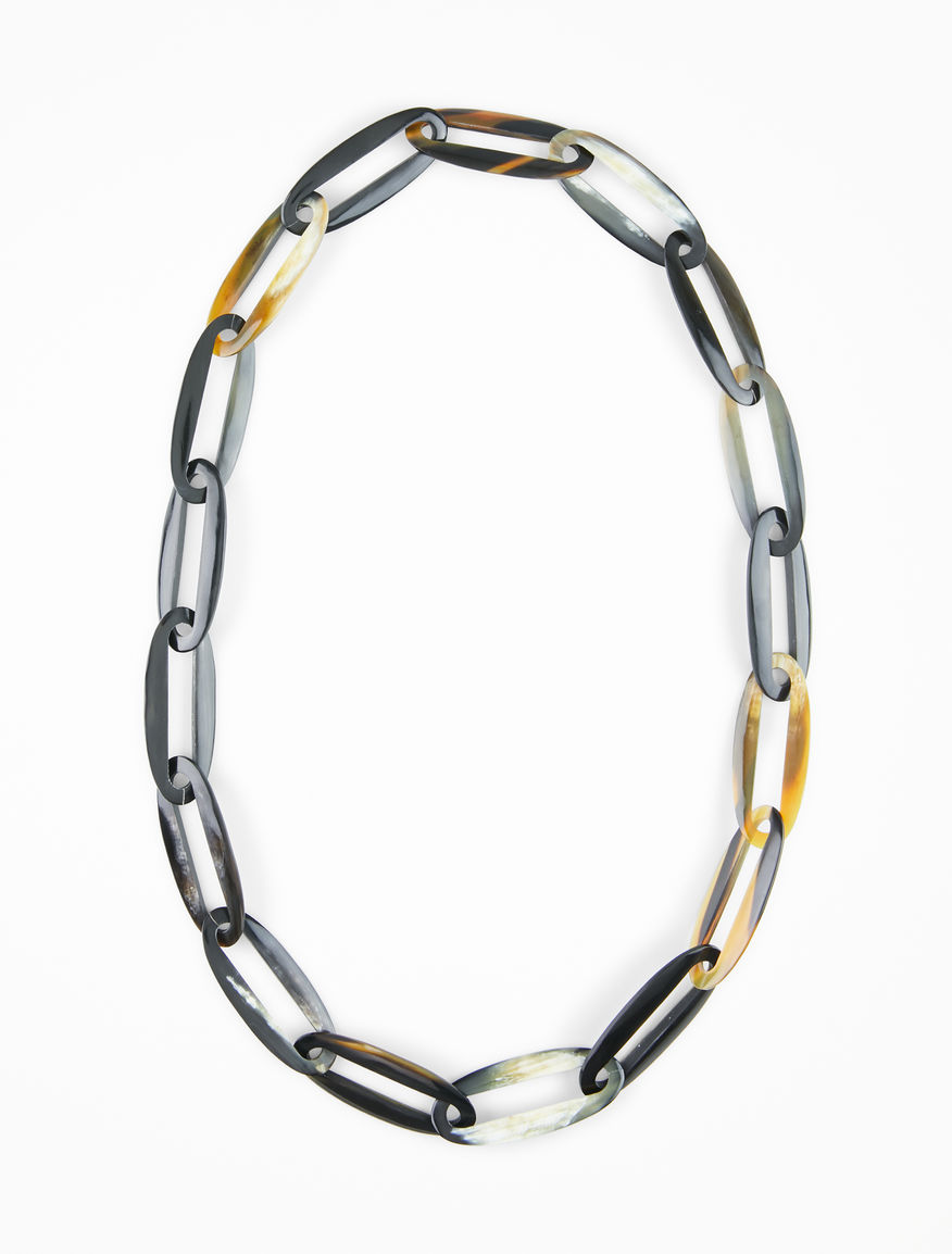 Collana a catena in corno Weekend Maxmara Collana a catena in corno Weekend Maxmara