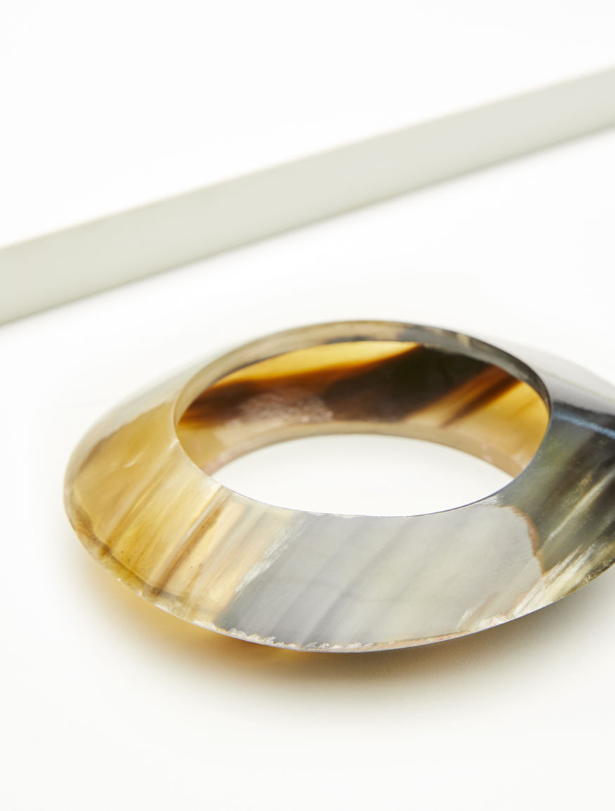 Bracciale rigido in corno Weekend Maxmara Bracciale rigido in corno Weekend Maxmara