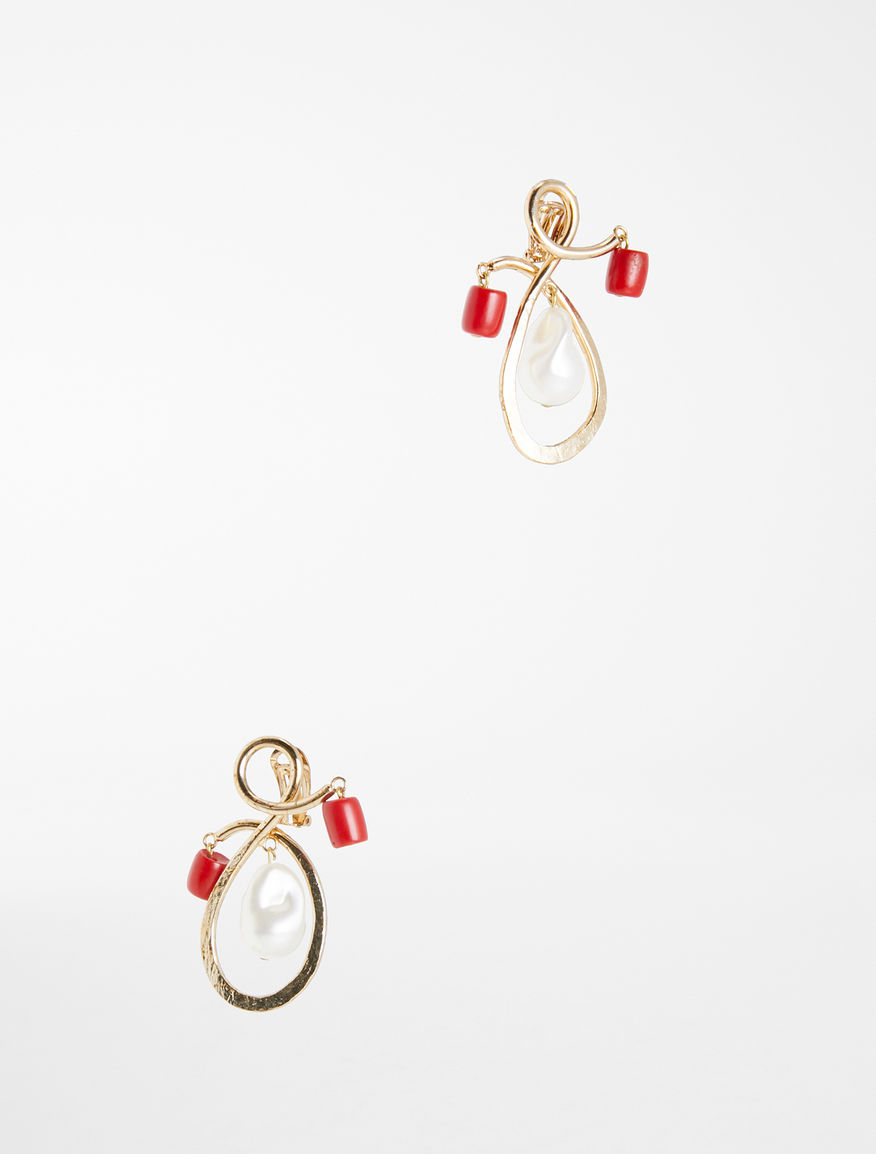 Orecchini con pendenti in resina Weekend Maxmara Orecchini con pendenti in resina Weekend Maxmara