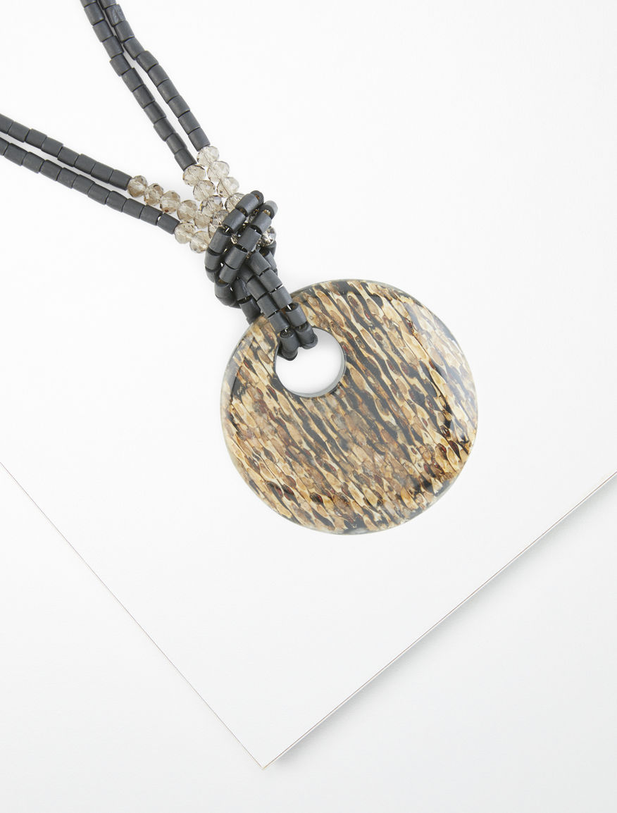 Collana con ciondolo in resina Weekend Maxmara Collana con ciondolo in resina Weekend Maxmara