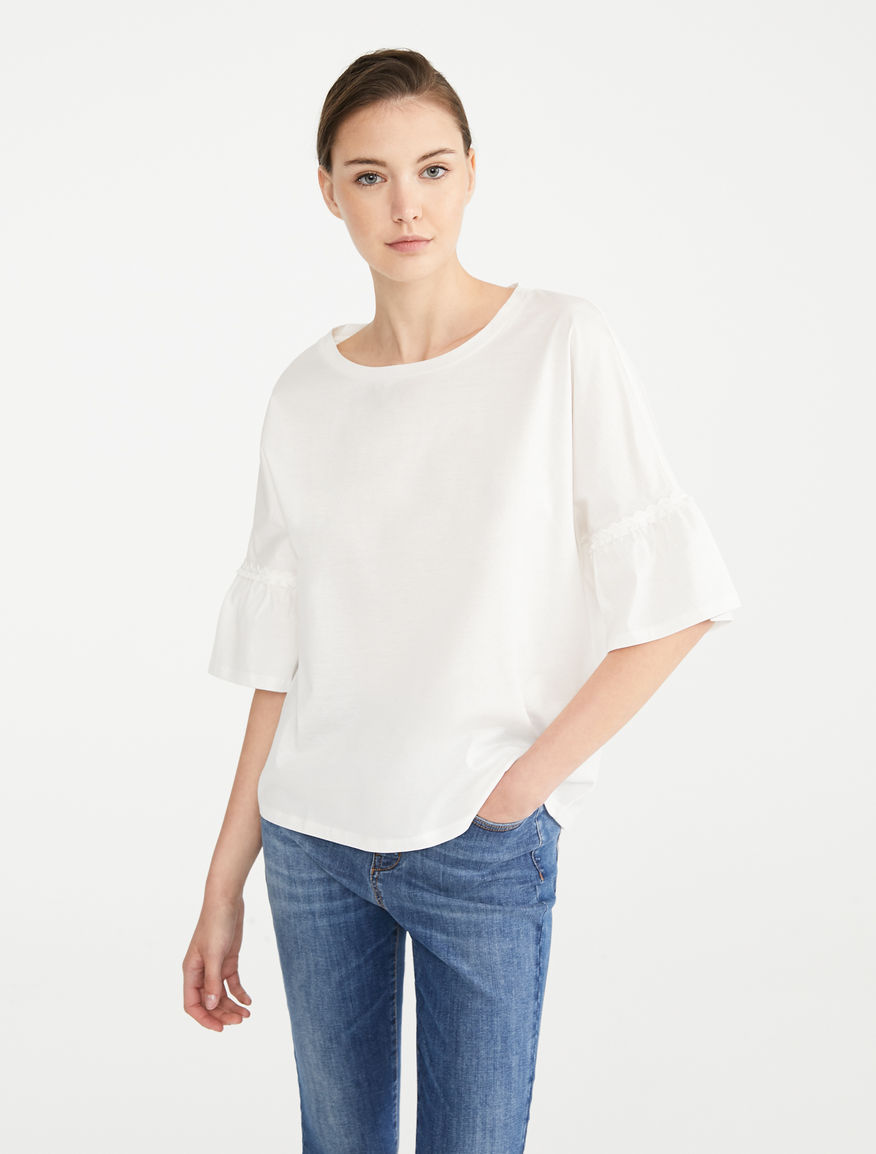 Cotton jersey T-shirt Weekend Maxmara Cotton jersey T-shirt Weekend Maxmara
