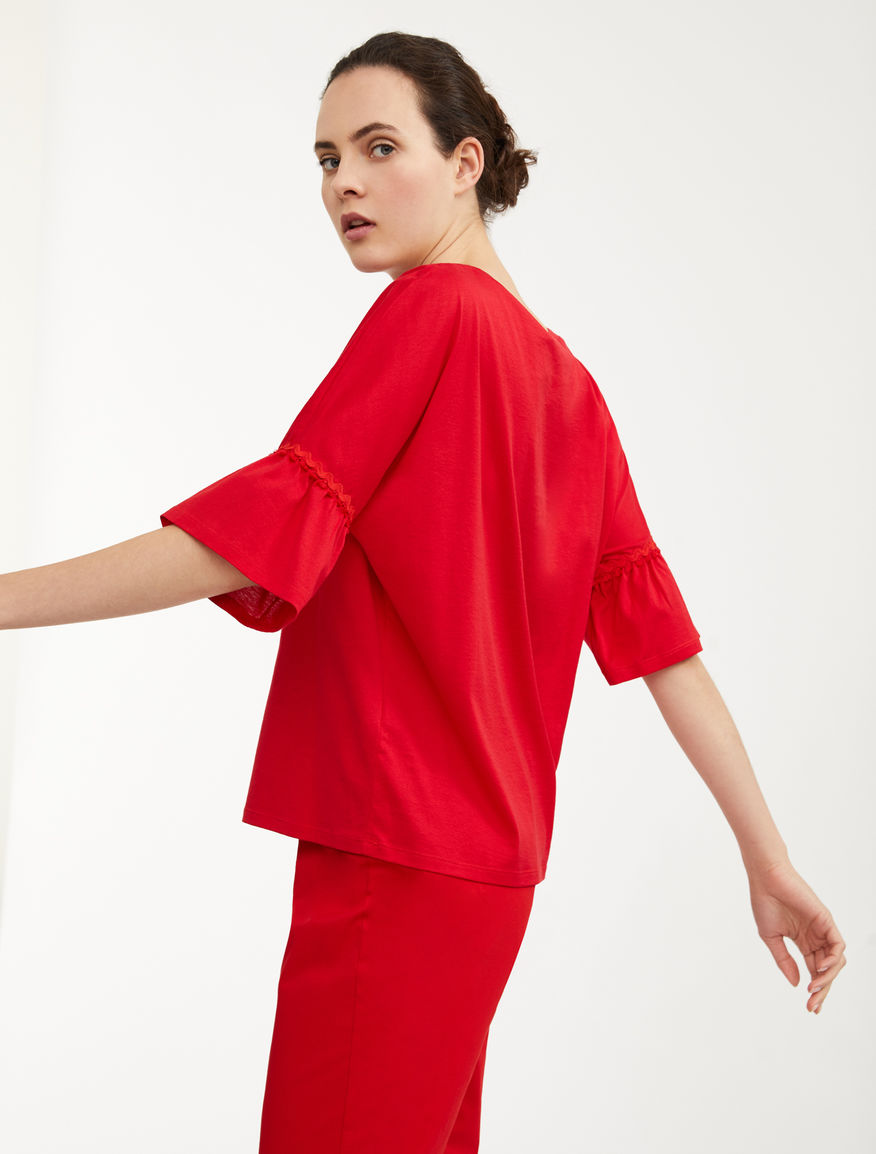 Cotton jersey T-shirt Weekend Maxmara Cotton jersey T-shirt Weekend Maxmara