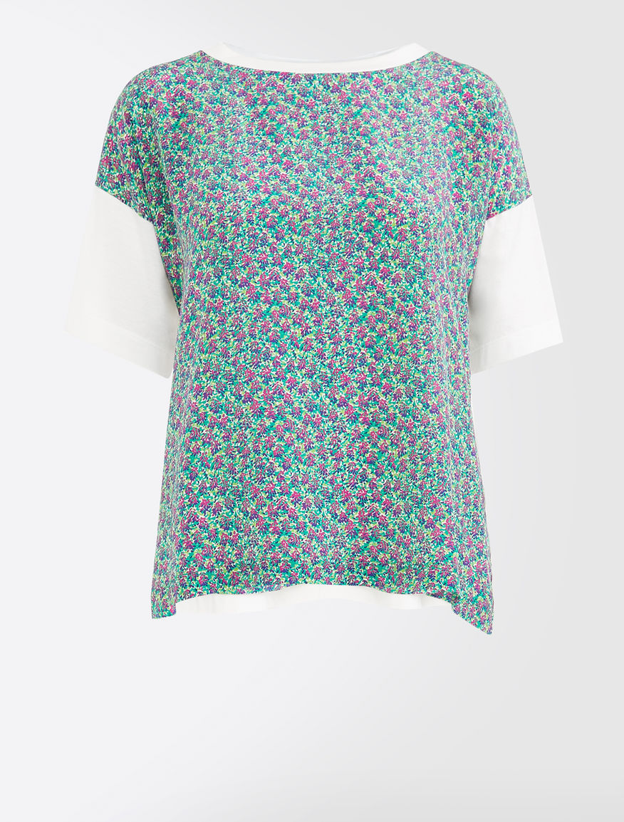 Silk and jersey T-shirt Weekend Maxmara Silk and jersey T-shirt Weekend Maxmara