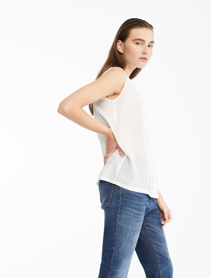 Silk and jersey top Weekend Maxmara Silk and jersey top Weekend Maxmara