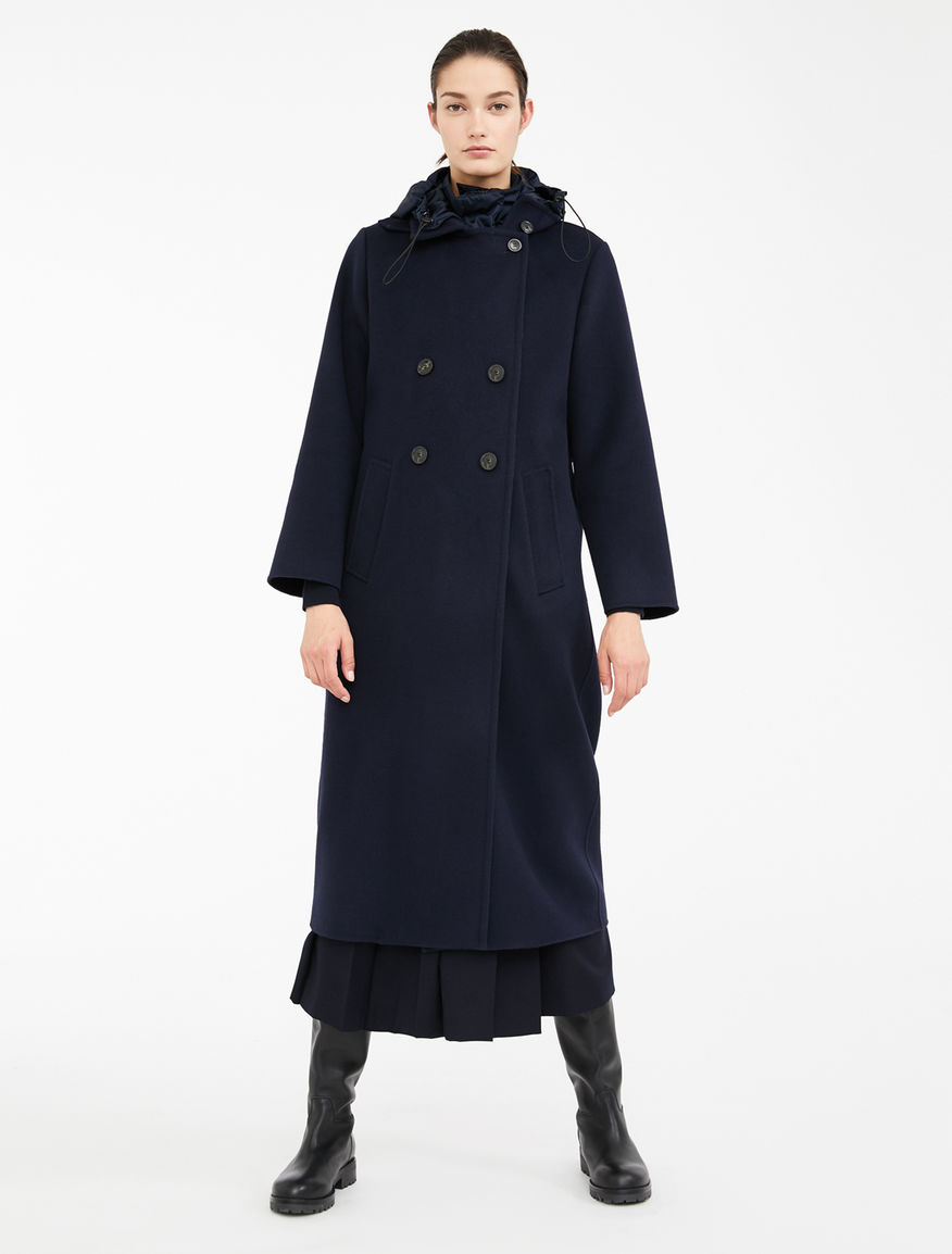 Wool coat with taffeta gilet Weekend Maxmara Wool coat with taffeta gilet Weekend Maxmara