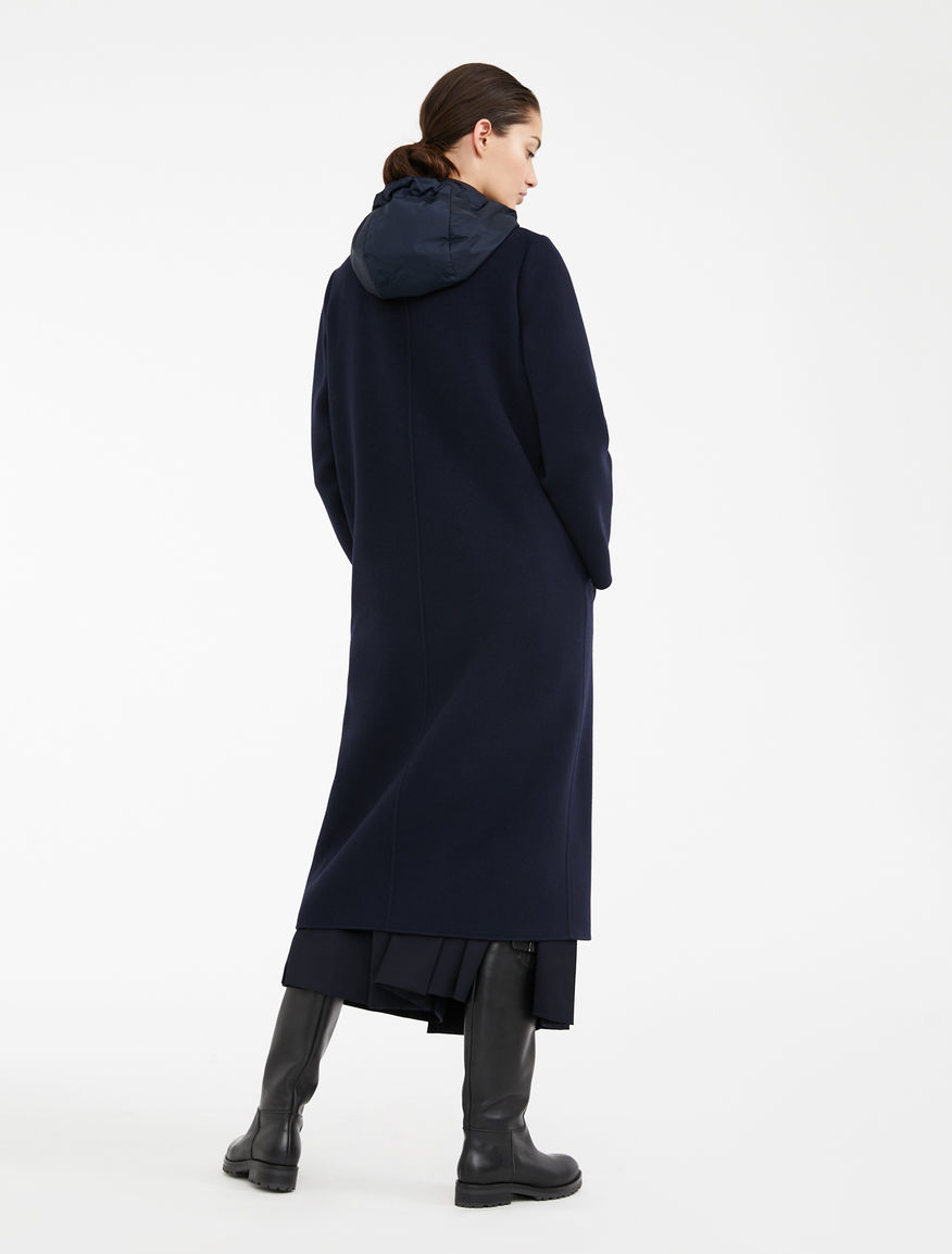 Wool coat with taffeta gilet Weekend Maxmara Wool coat with taffeta gilet Weekend Maxmara