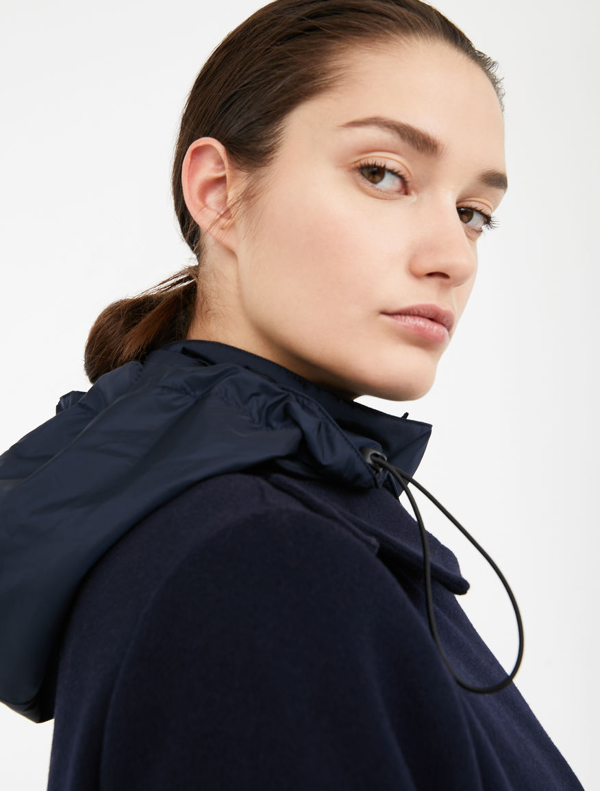 Wool coat with taffeta gilet Weekend Maxmara Wool coat with taffeta gilet Weekend Maxmara