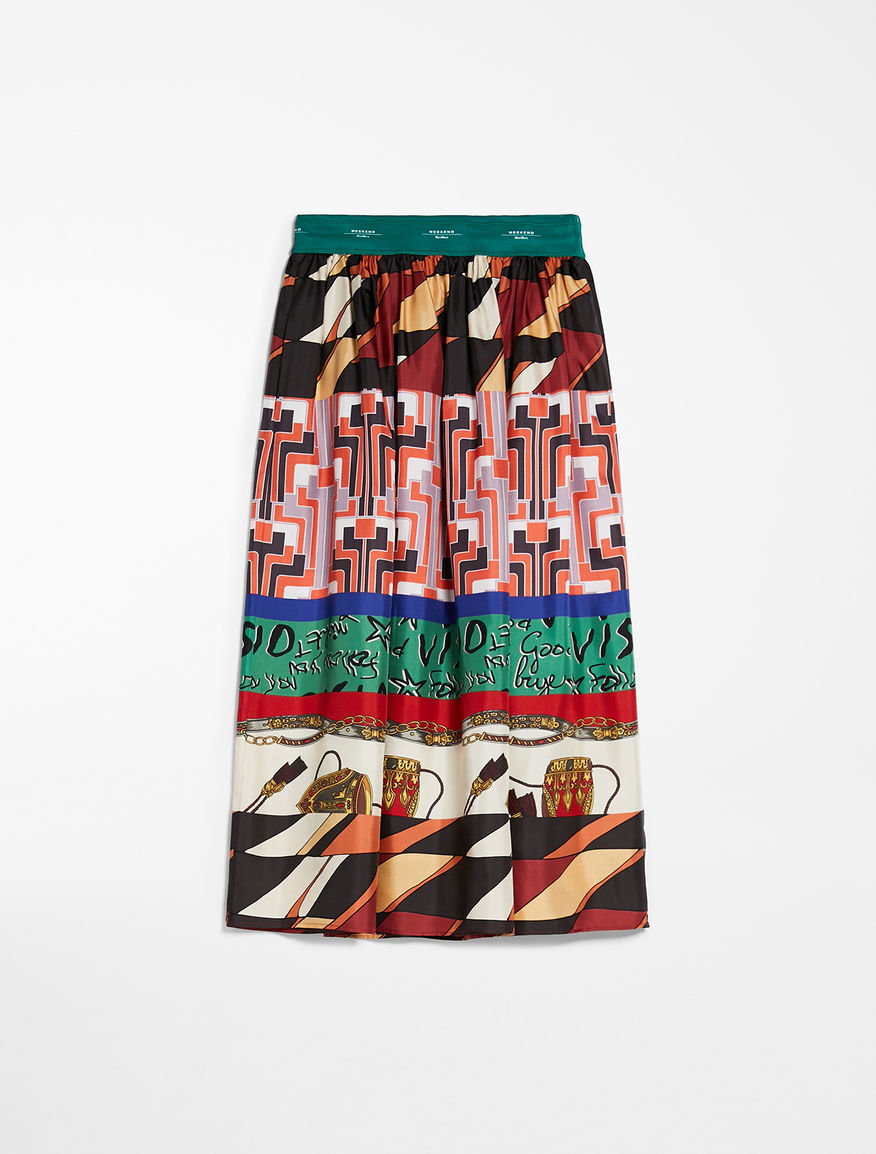 Silk twill skirt Weekend Maxmara Silk twill skirt Weekend Maxmara