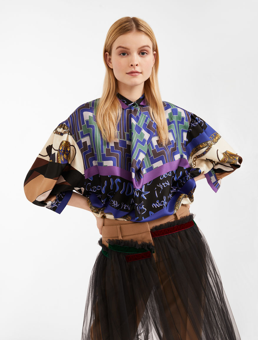 Silk twill tunic Weekend Maxmara Silk twill tunic Weekend Maxmara
