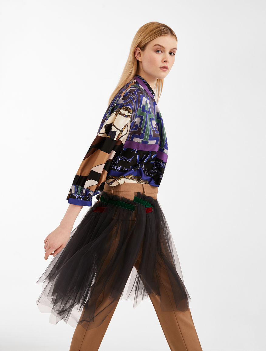 Silk twill tunic Weekend Maxmara Silk twill tunic Weekend Maxmara