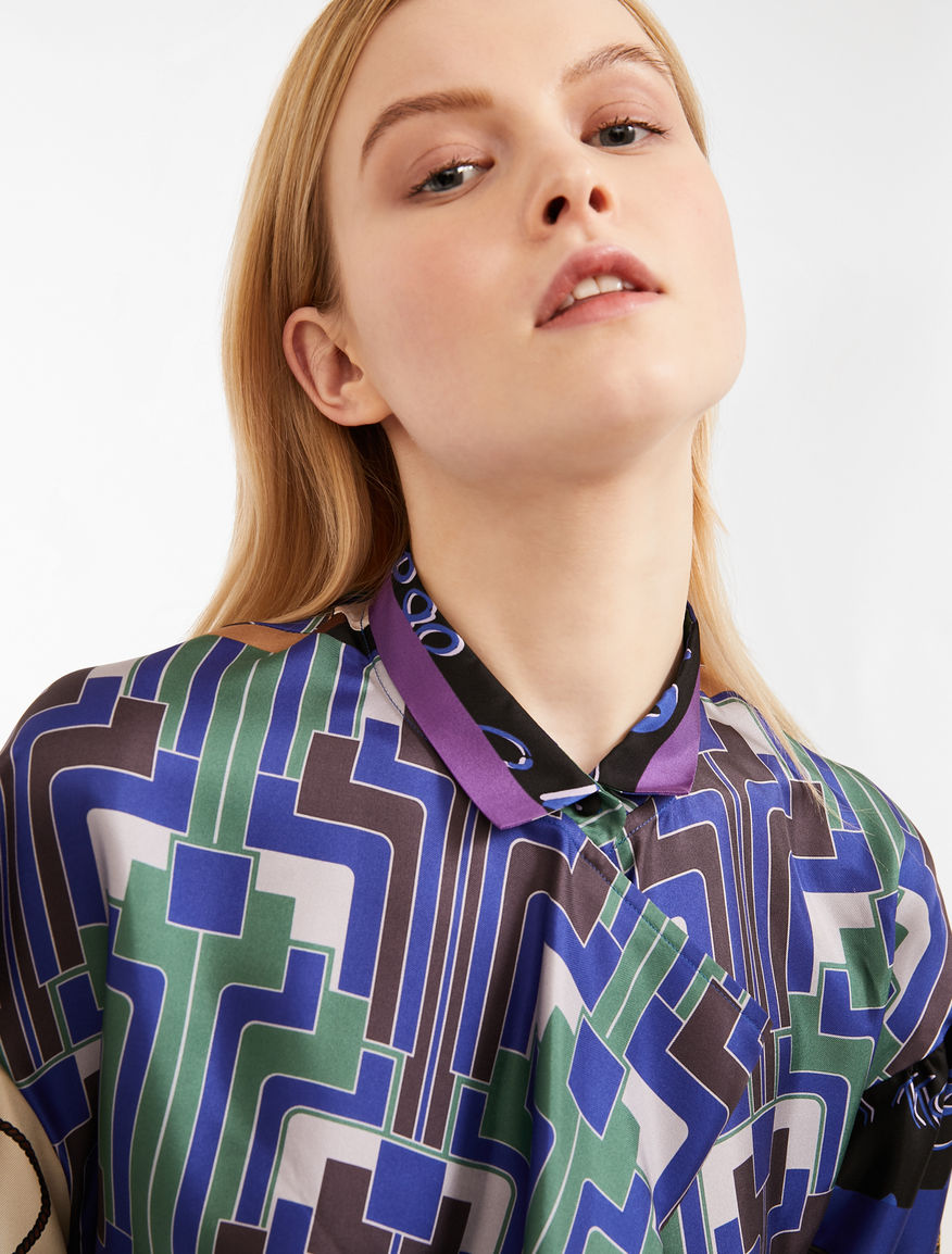 Silk twill tunic Weekend Maxmara Silk twill tunic Weekend Maxmara