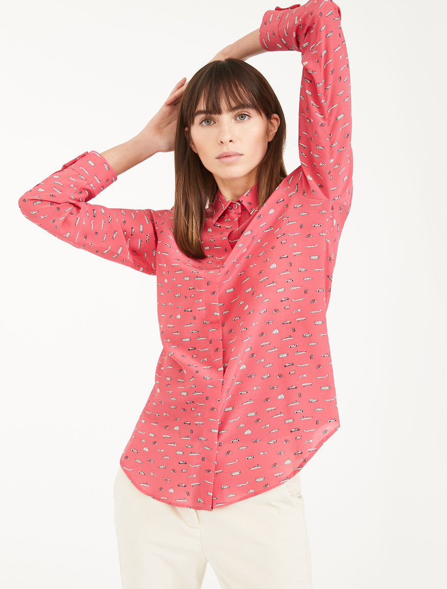Silk crepe de chine shirt Weekend Maxmara Silk crepe de chine shirt Weekend Maxmara