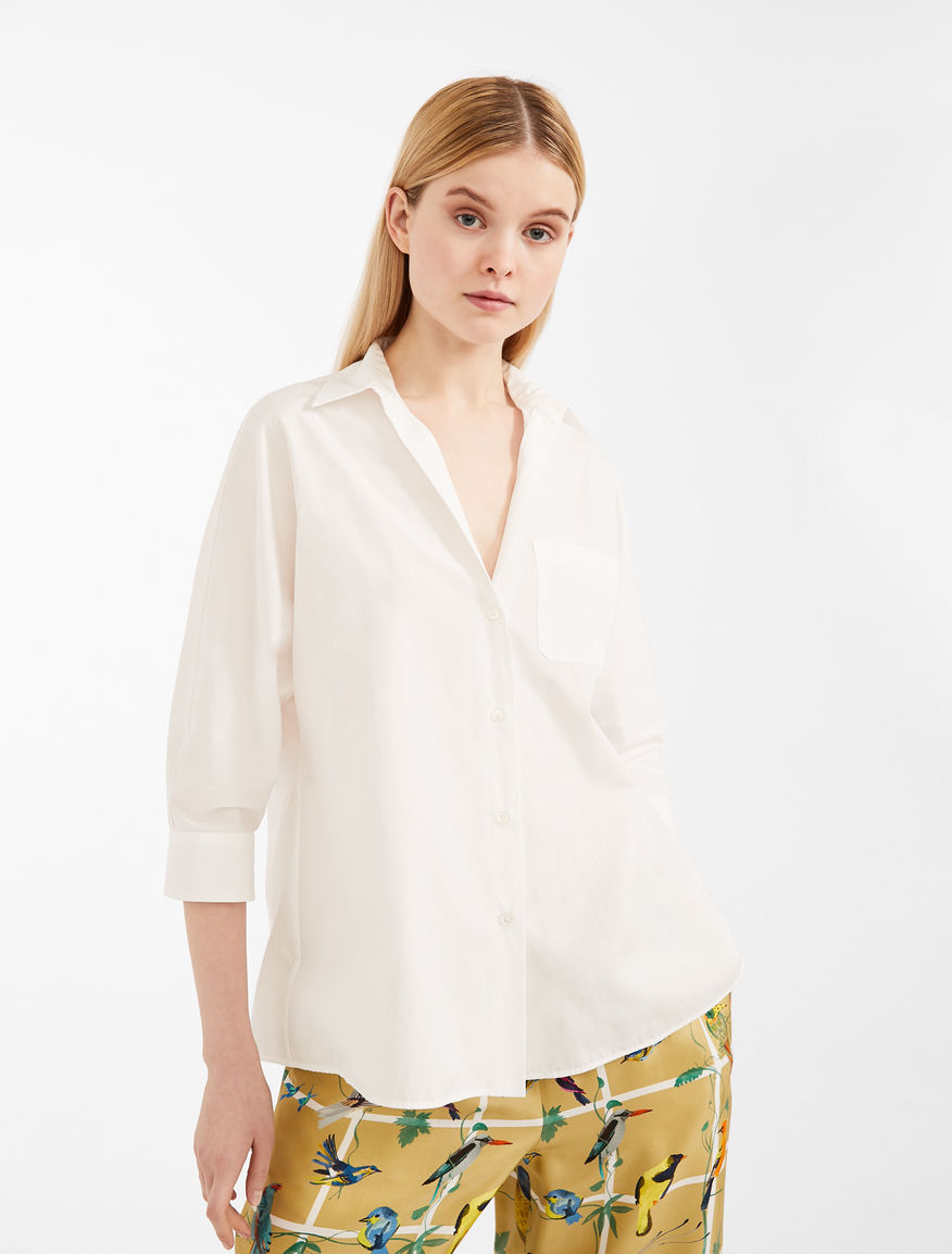 Cotton poplin shirt Weekend Maxmara Cotton poplin shirt Weekend Maxmara