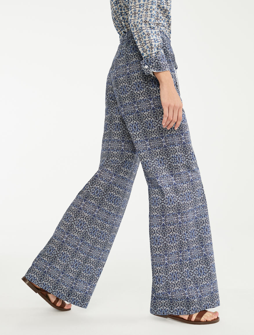 Cotton voile trousers Weekend Maxmara Cotton voile trousers Weekend Maxmara
