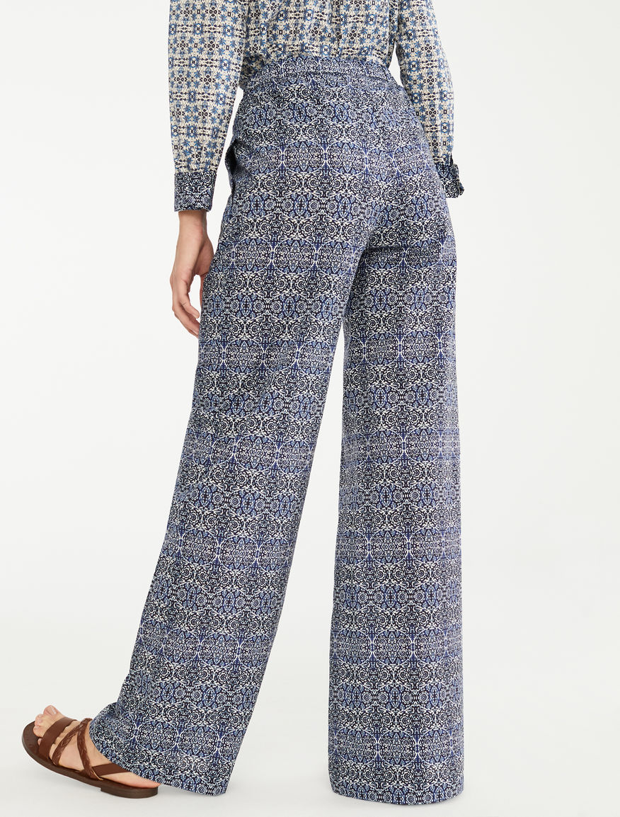 Cotton voile trousers Weekend Maxmara Cotton voile trousers Weekend Maxmara