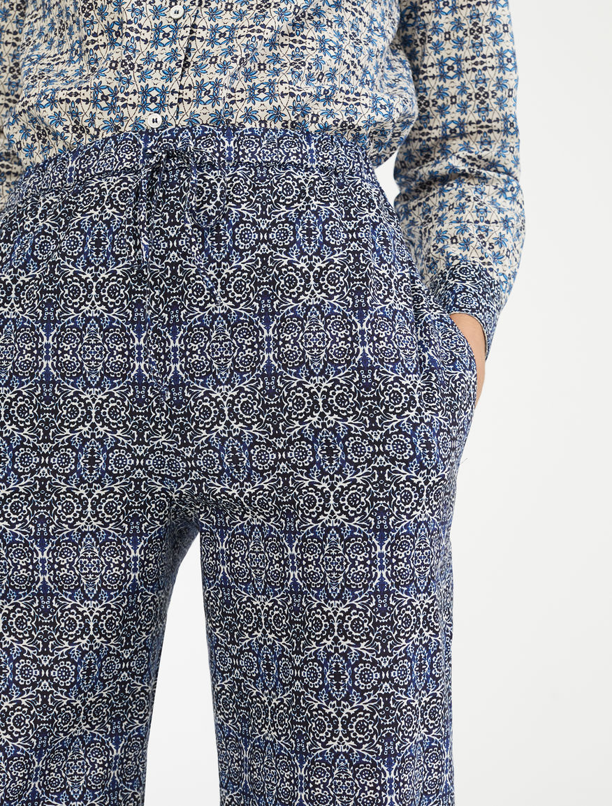 Cotton voile trousers Weekend Maxmara Cotton voile trousers Weekend Maxmara