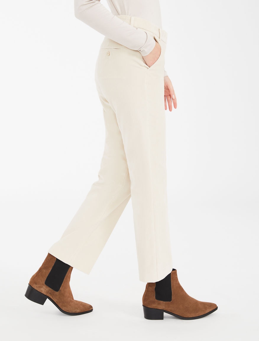 Cotton velvet trousers Weekend Maxmara Cotton velvet trousers Weekend Maxmara