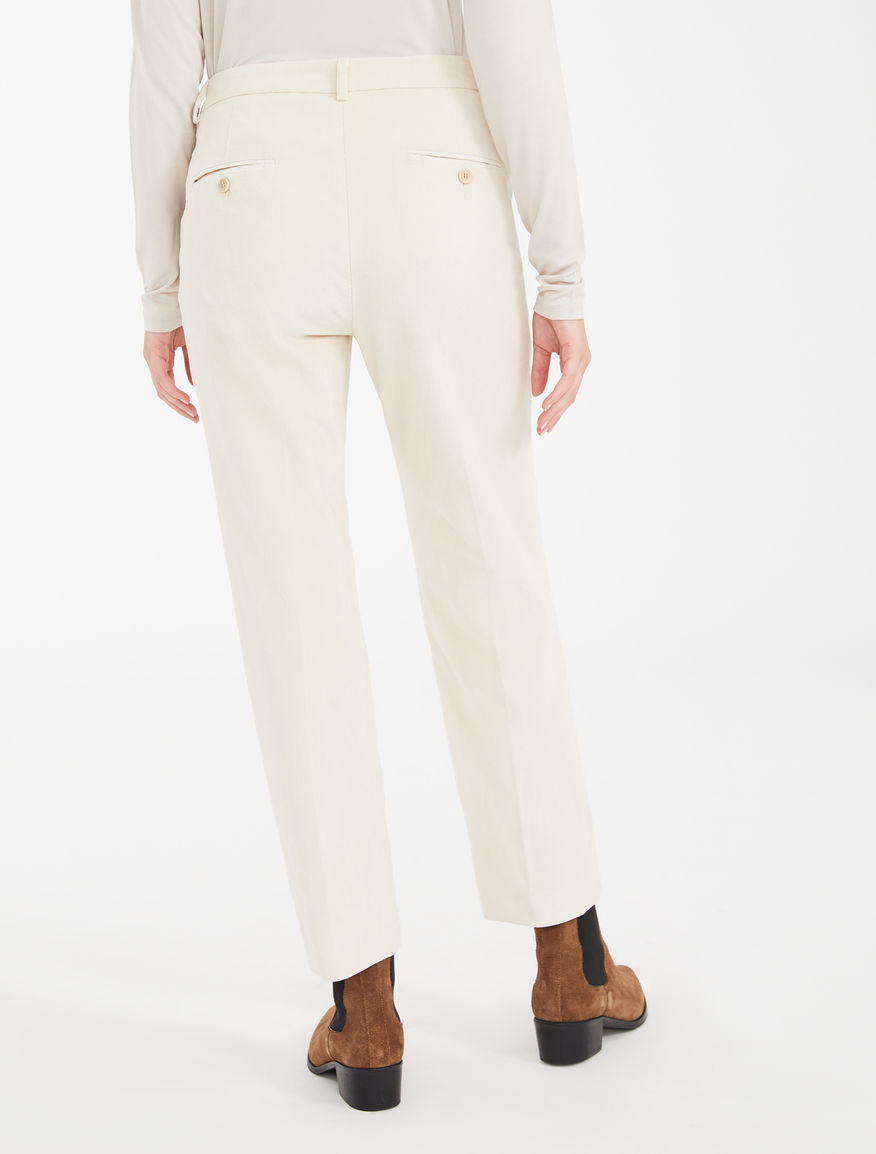 Cotton velvet trousers Weekend Maxmara Cotton velvet trousers Weekend Maxmara