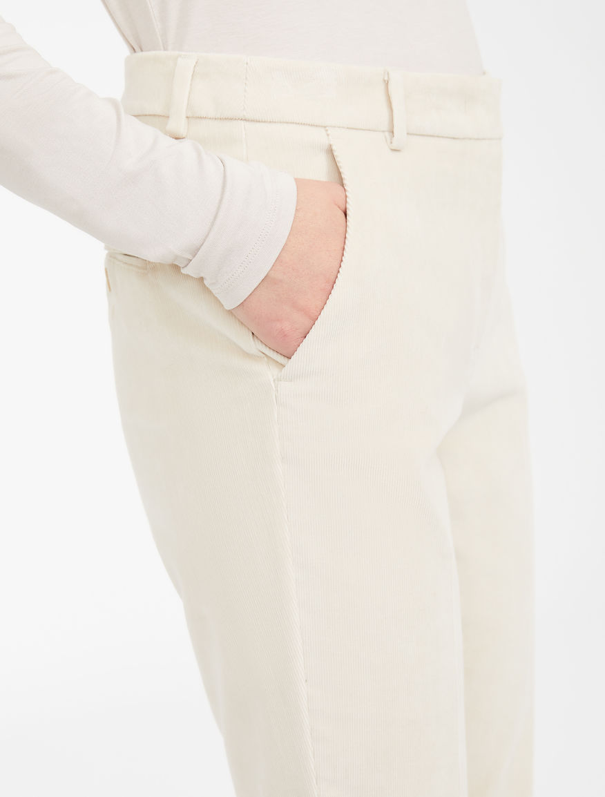 Cotton velvet trousers Weekend Maxmara Cotton velvet trousers Weekend Maxmara