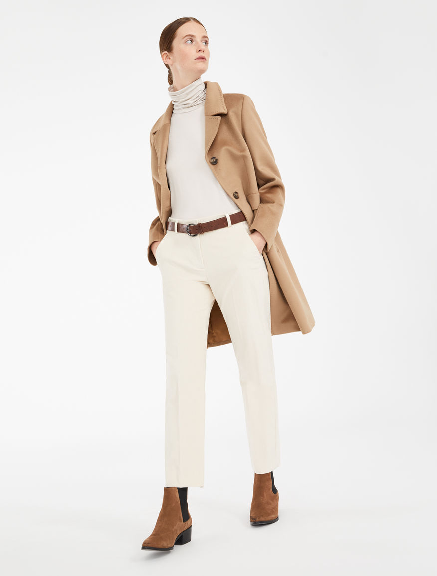 Cotton velvet trousers Weekend Maxmara Cotton velvet trousers Weekend Maxmara