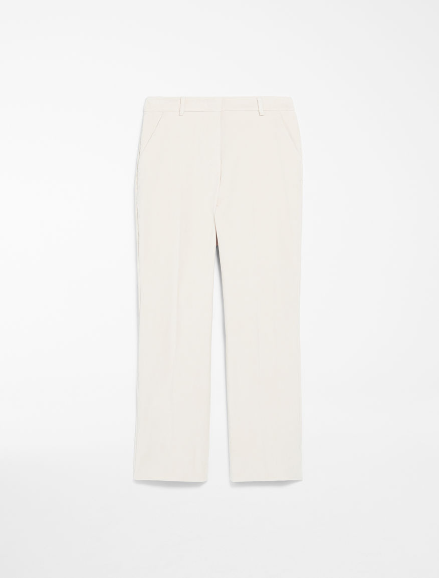 Cotton velvet trousers Weekend Maxmara Cotton velvet trousers Weekend Maxmara