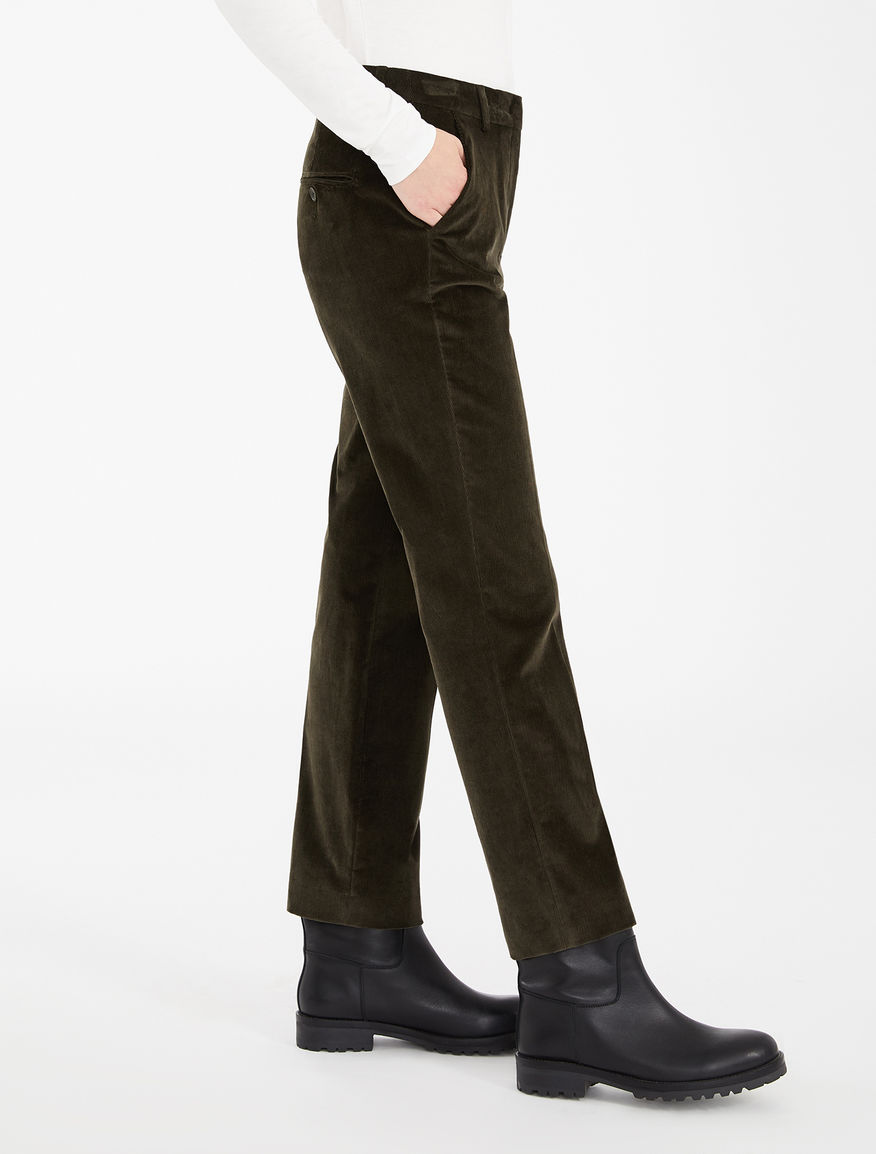 Cotton velvet trousers Weekend Maxmara Cotton velvet trousers Weekend Maxmara