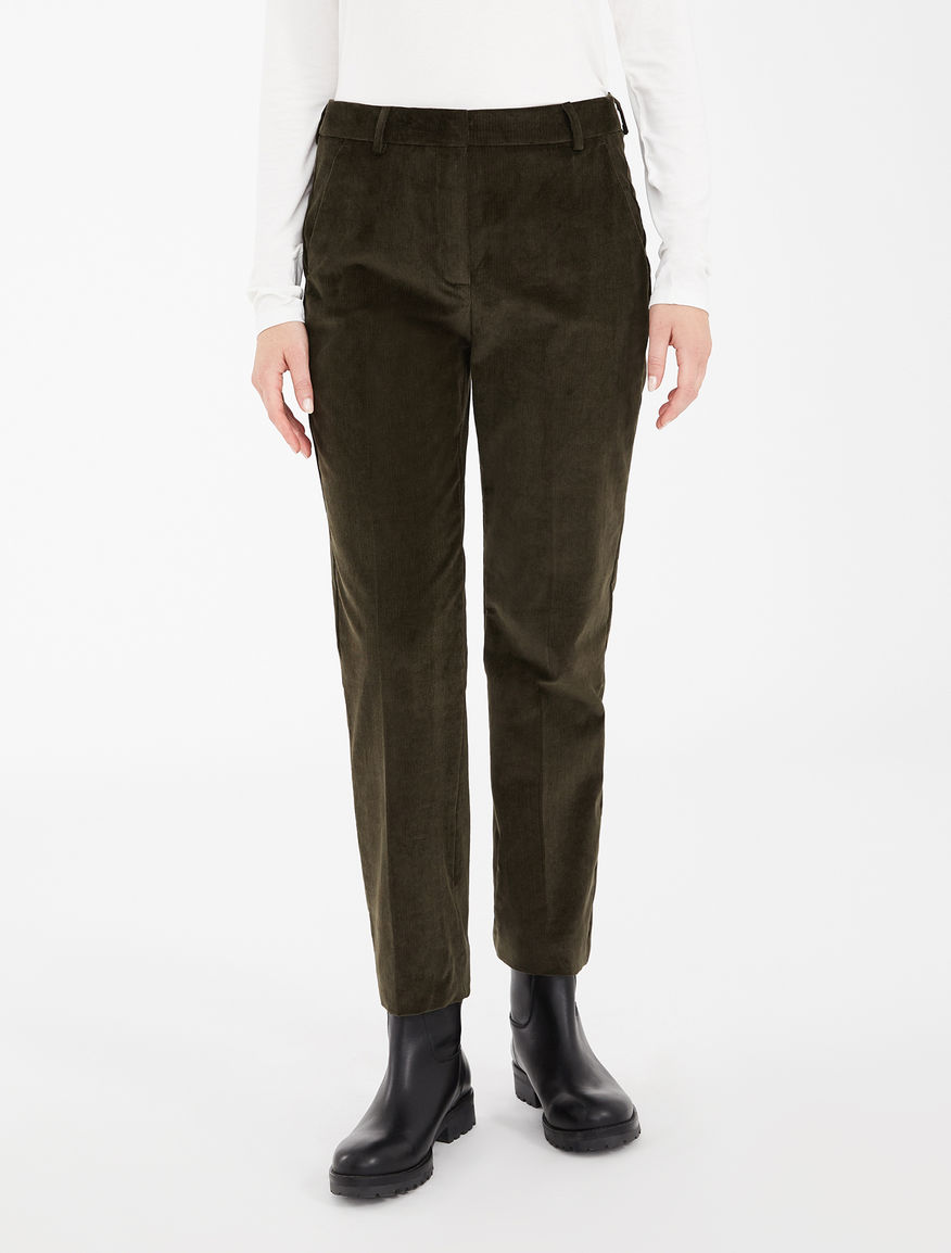 Cotton velvet trousers Weekend Maxmara Cotton velvet trousers Weekend Maxmara