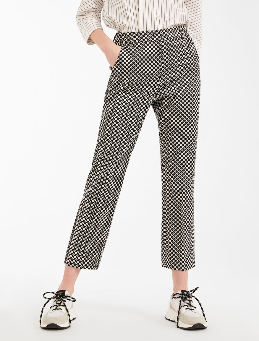 Jacquard trousers Weekend Maxmara Jacquard trousers Weekend Maxmara
