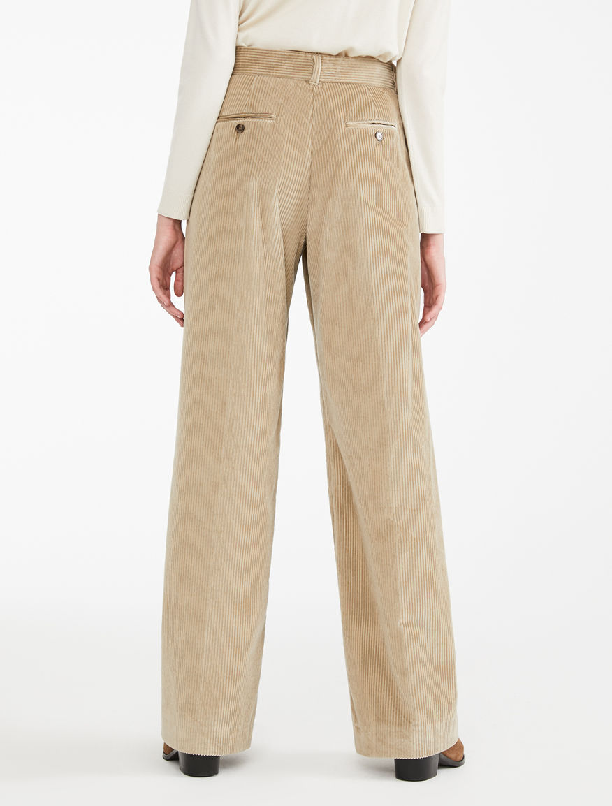 Cotton velvet trousers Weekend Maxmara Cotton velvet trousers Weekend Maxmara