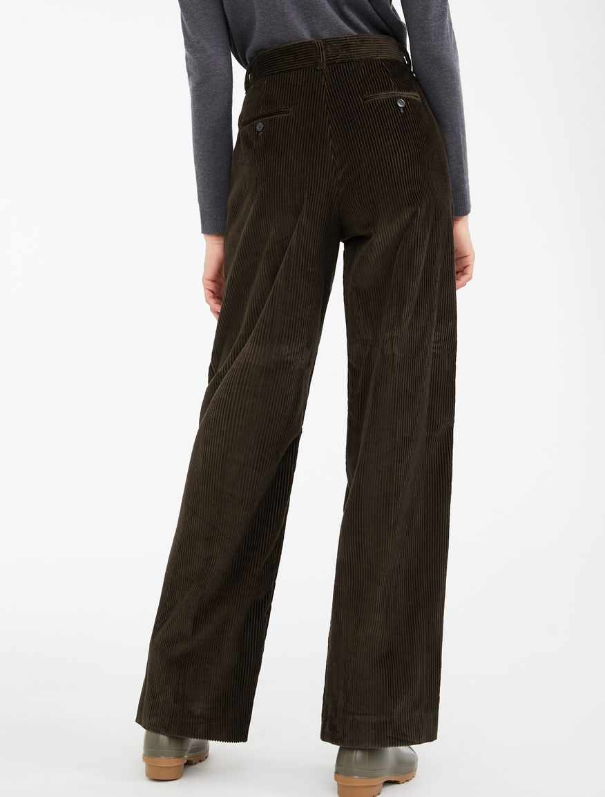 Cotton velvet trousers Weekend Maxmara Cotton velvet trousers Weekend Maxmara