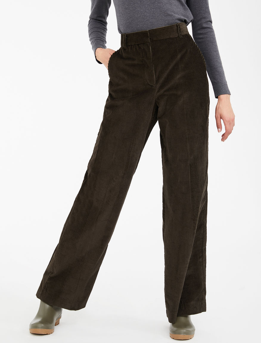 Cotton velvet trousers Weekend Maxmara Cotton velvet trousers Weekend Maxmara