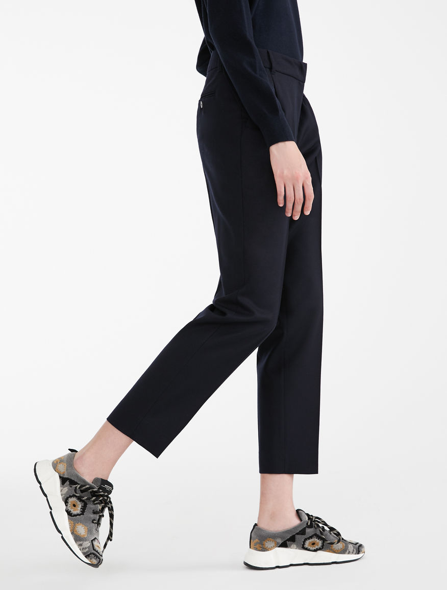 Wool flannel trousers Weekend Maxmara Wool flannel trousers Weekend Maxmara