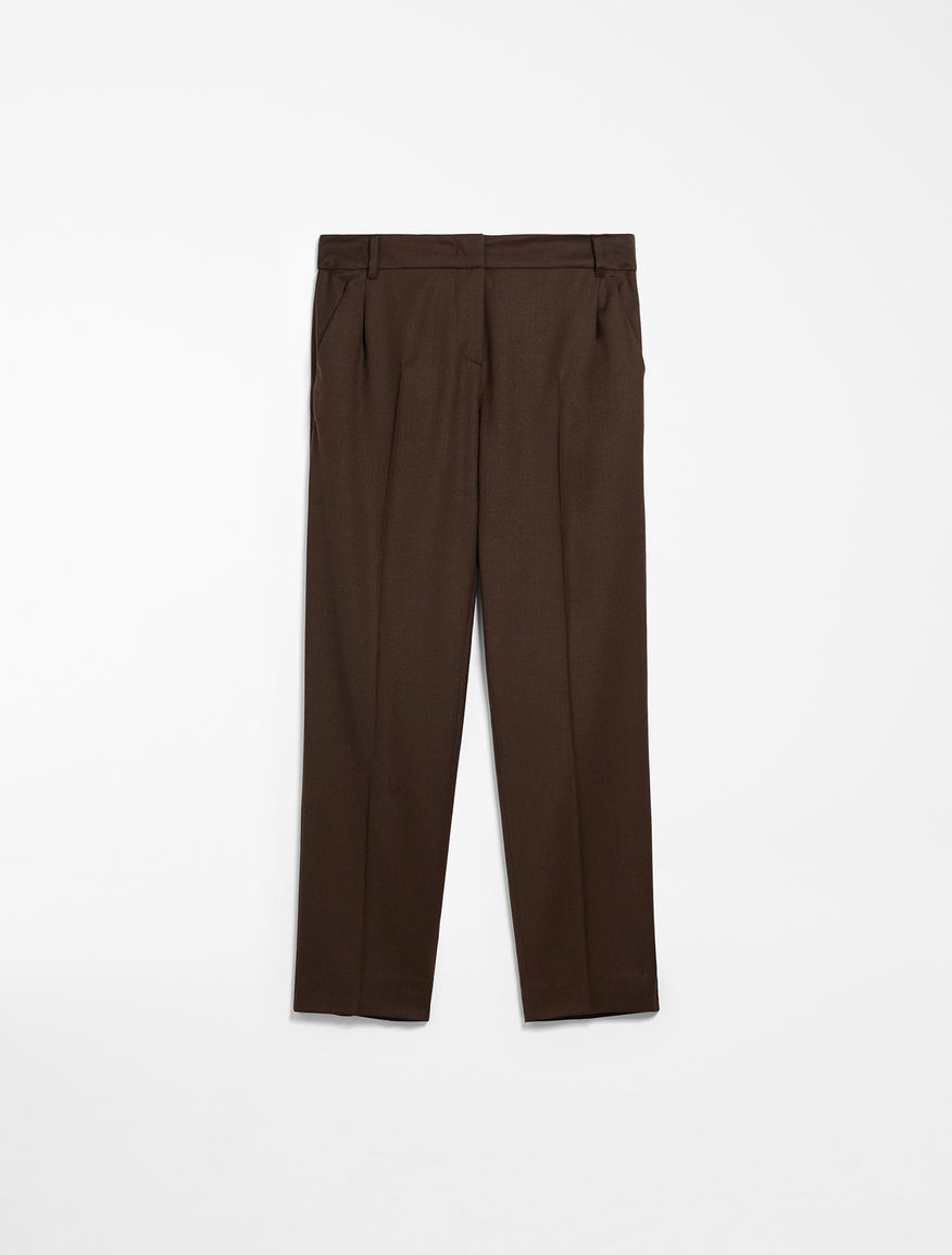 Pantaloni in flanella di lana Weekend Maxmara Pantaloni in flanella di lana Weekend Maxmara