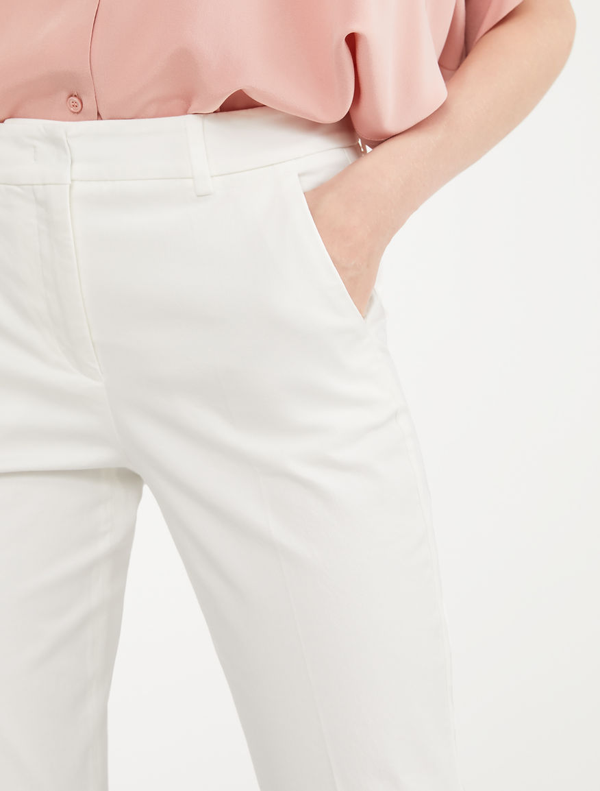 Cotton twill trousers Weekend Maxmara Cotton twill trousers Weekend Maxmara