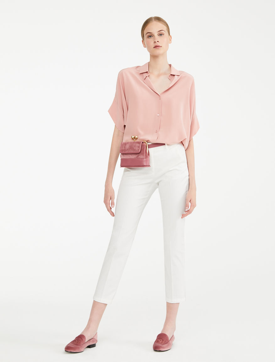 Cotton twill trousers Weekend Maxmara Cotton twill trousers Weekend Maxmara