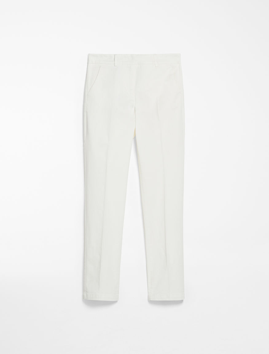 Cotton twill trousers Weekend Maxmara Cotton twill trousers Weekend Maxmara