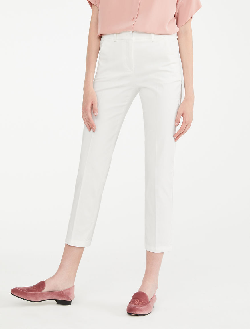 Cotton twill trousers Weekend Maxmara Cotton twill trousers Weekend Maxmara
