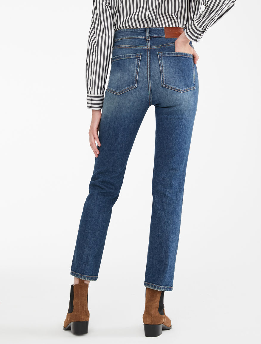 Jeans dritti in denim stretch Weekend Maxmara Jeans dritti in denim stretch Weekend Maxmara
